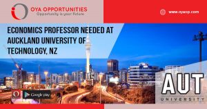 Professor needed at Auckland University of Technology