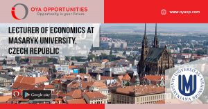 Lecrurer of Economics at Masaryk University, Brno