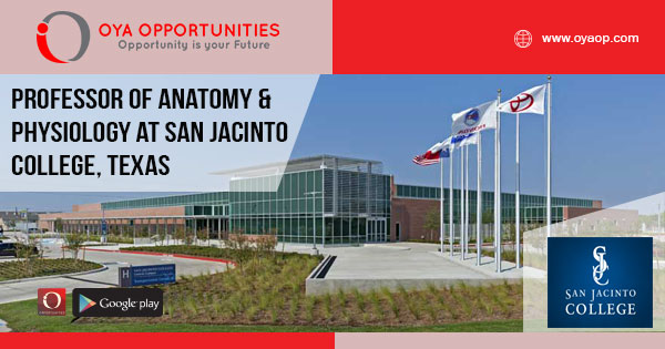 Professor of Anatomy & Physiology at San Jacinto College, Texas