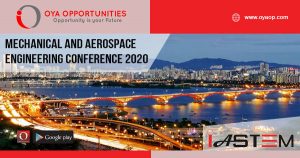 Mechanical and Aerospace Engineering Conference 2020 Korea