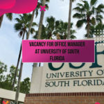 Vacancy for Office Manager at USA