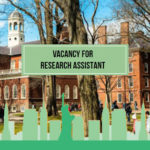 Vacancy for Research Assistant at Harvard University