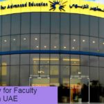 Vacancy for Faculty in UAE