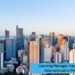Learning Manager Vacancy at Plan International in Philippines
