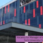 Vacancy for Manager of Library at Texas Tech University-Costa Rica