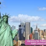 Vacancy for Adjunct Faculty Texas A&M University