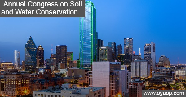 Annual Congress on Soil and Water Conservation