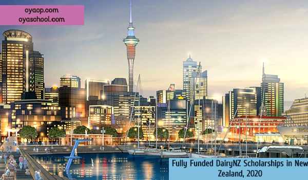 Fully Funded DairyNZ Scholarships in New Zealand, 2020