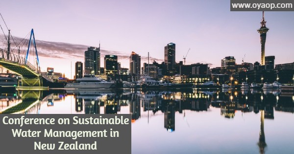 Conference on Sustainable Water Management in New Zealand