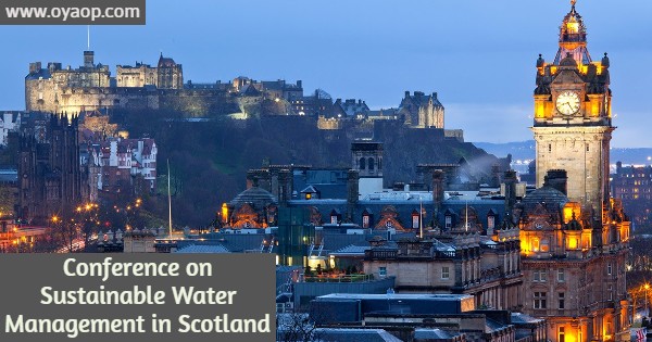 Conference on Sustainable Water Management in Scotland