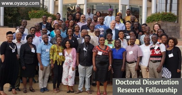 Doctoral Dissertation Research Fellowship