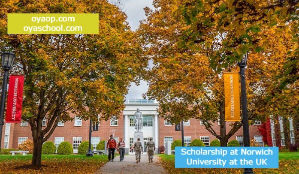 Scholarship at Norwich University at the UK