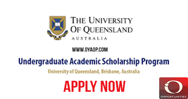 Funded Bachelor’s Scholarship 2022- University of Queensland