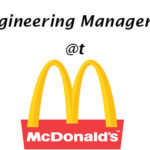 Engineering Manager Macdonald's