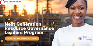 ACEP Next Generation Resource Governance Leaders Program 2025