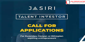 Jasiri Talent Investor Programme 2025 for Entrepreneurs