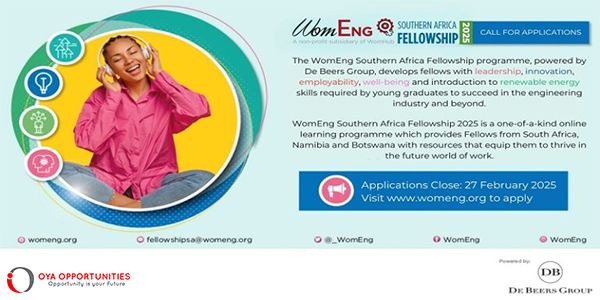 WomEng Southern Africa Fellowship 2025