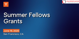Y Combinator Summer Fellows Grants 2025 ($20,000 grants)