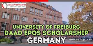 University of Freiburg DAAD EPOS Scholarship 2026 in Germany