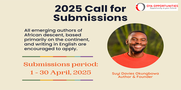 Literary Laddership Fellowship for Emerging African Authors 2025