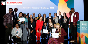 World Food Forum Transformative Research Challenge 2025 (up to USD $10,000)