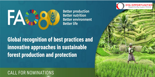 Food and Agriculture Organization of the United Nations (FAO) Global Forestry Champions 2025