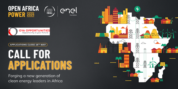 Enel Foundation Open Africa Power 2025: Call for Applications