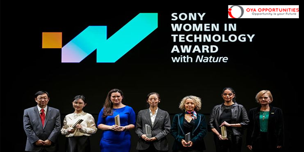 Sony Women in Technology Award with Nature 2026 ($250,000 prize)