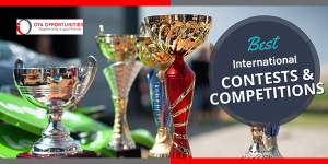 International Competitions 2025: Win Scholarships, Travel & Cash Prizes
