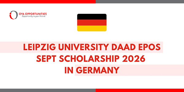 Leipzig University DAAD EPOS SEPT Scholarship 2026 in Germany | Fully Funded