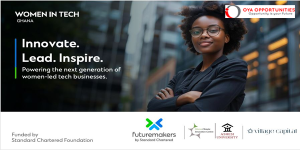 Standard Chartered Bank Women in Tech Incubator – Ghana 2025