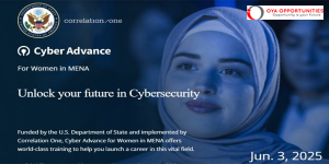 Cyber Advance Program 2025 for Women in MENA opportunity desk