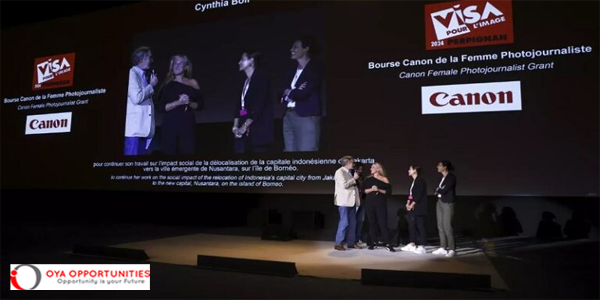 Canon Female Photojournalist Grant 2025 (up to €8,000)