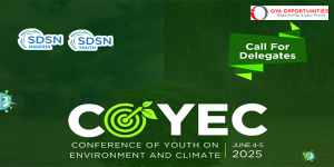 Call for Delegates: Conference of Youth on Environment and Climate (COYEC) 2025
