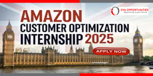 Amazon Customer Optimization Internship 2025 in UK