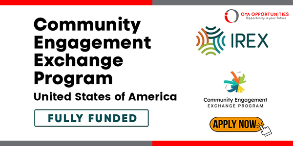 Community Engagement Exchange Program 2026 in USA | Fully Funded