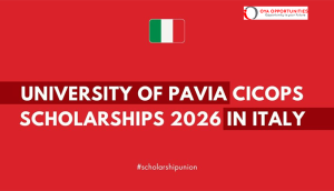 University of Pavia CICOPS Scholarships 2026 in Italy | Fully Funded
