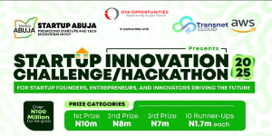 Startup Abuja Innovation Challenge/Hackathon 2025 (₦100 million worth of prizes)