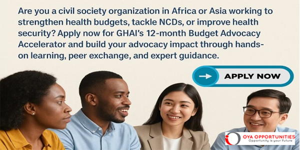 GHAI Budget Advocacy Accelerator 2025