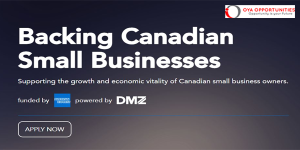 Amex Canadian Small Businesses Grant Program 2025 ($10,000 CAD grant)