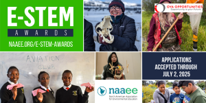 North American Association for Environmental Education (NAAEE) Global E-STEM Awards 2025 (up to $50,000)