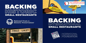 Backing International Small Restaurants Grant Program 2025 (up to $20,000)