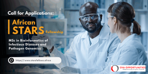 African STARS MSc Fellowship 2025 for Researchers (Fully-funded)