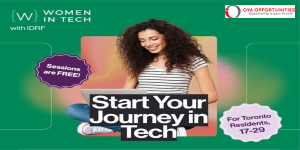 IDRF Women in Tech Program 2025 [Canada Only]