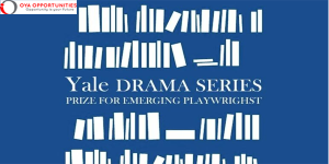 Yale Drama Series International Playwriting Competition 2026 ($10,000 prize)