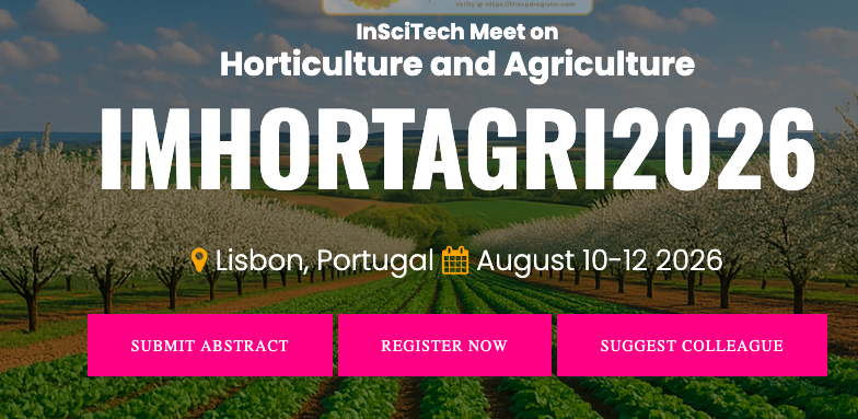 Global Agriculture & Horticulture Summit Set for Lisbon in August 2026
