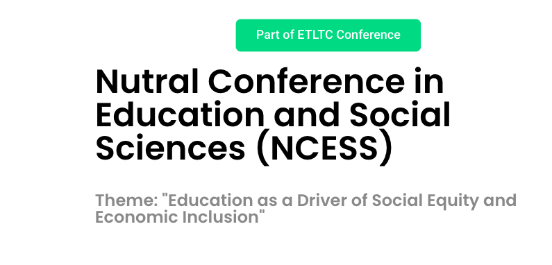 NCESS 2026: Driving Social Equity and Economic Inclusion Through Education