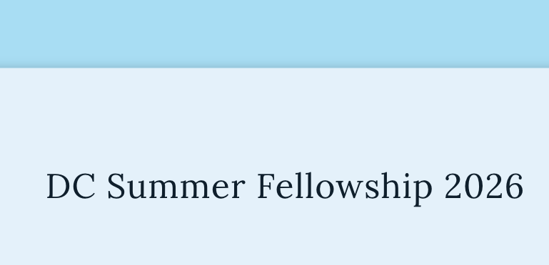 DC Summer Fellowship 2026 in Washington, DC (Paid AI Governance Fellowship with $21,000 Stipend)