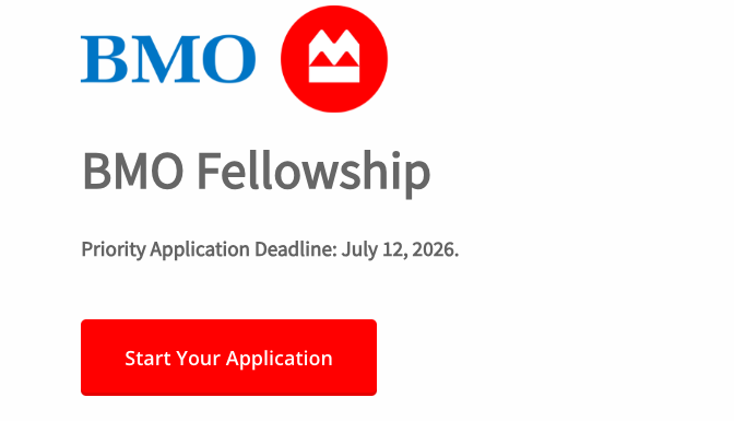 BMO Fellowship 2026: Fully Funded Program for Entrepreneurs Driving Economic Opportunity