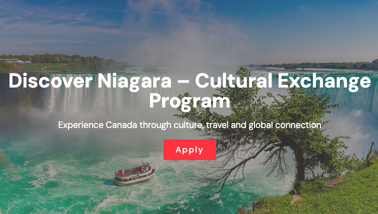 Discover Niagara Cultural Exchange Program 2026 (Canada)